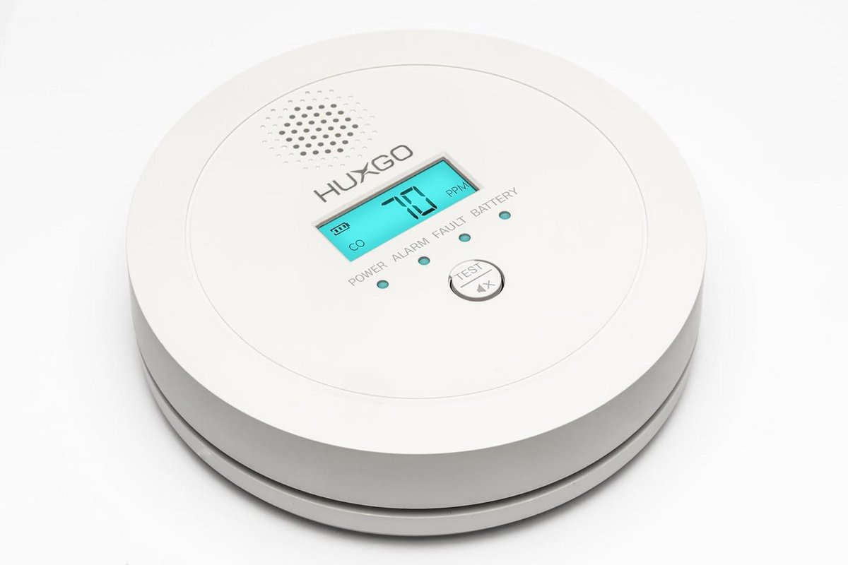 Koolmonoxidemelder met LCD-scherm en Wireless Alarm voor Thuis