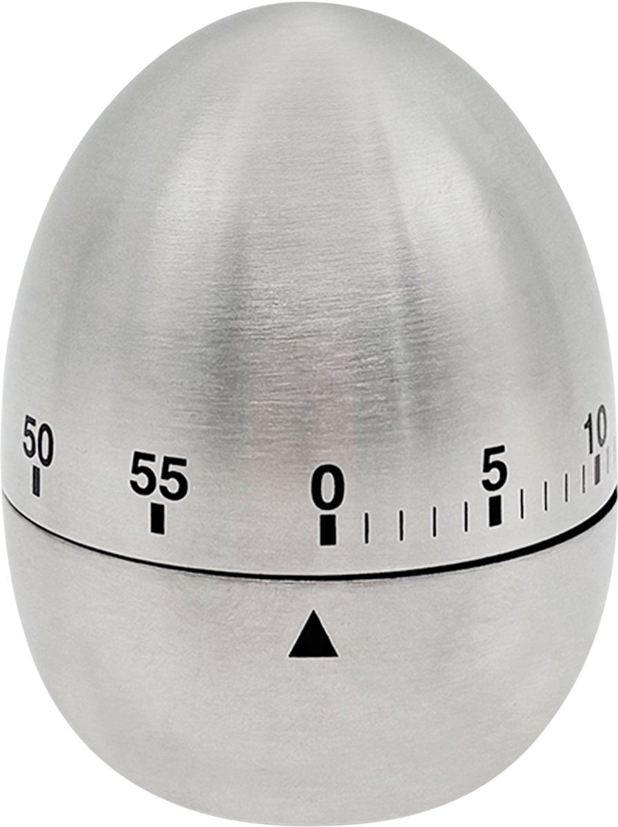 Purepeak Kookwekker - Kookei - Mechanisch - Zilver