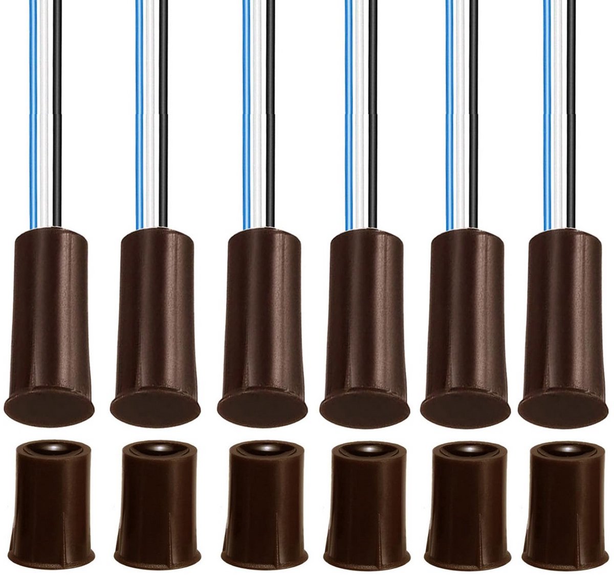 Magnetische Schakelaarbedrading voor Deursensoren en Raamcontacten - NO/NC - Ideaal voor Toegangscontrole en Alarmsystemen