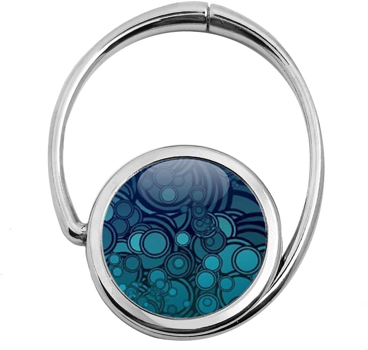 Vouwbare Psychedelische Handtas Hanger in Blauw