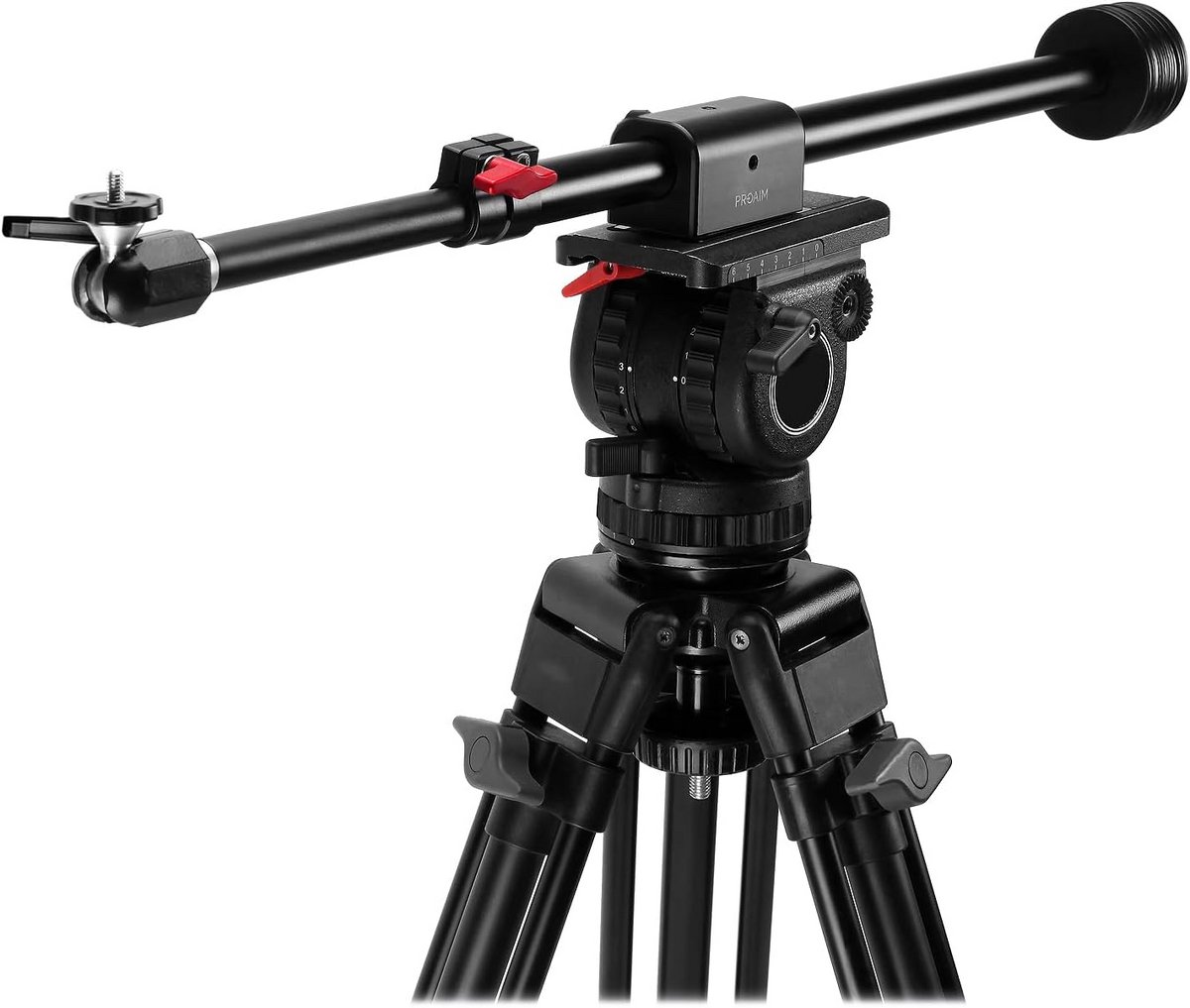 Verstelbare Overhead Camera Boom Pole voor Foto en Video