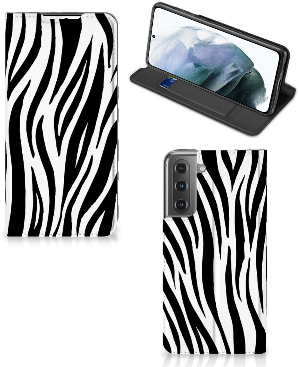 Samsung Galaxy S21 FE Hoesje maken Zebra