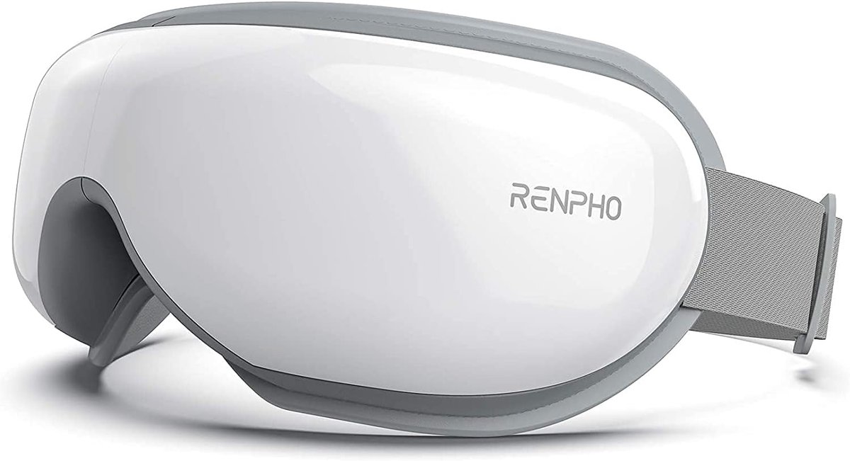 Verwarmde Oogmassager met Bluetooth - Ontspanning en Vermindering van Vermoeide Ogen