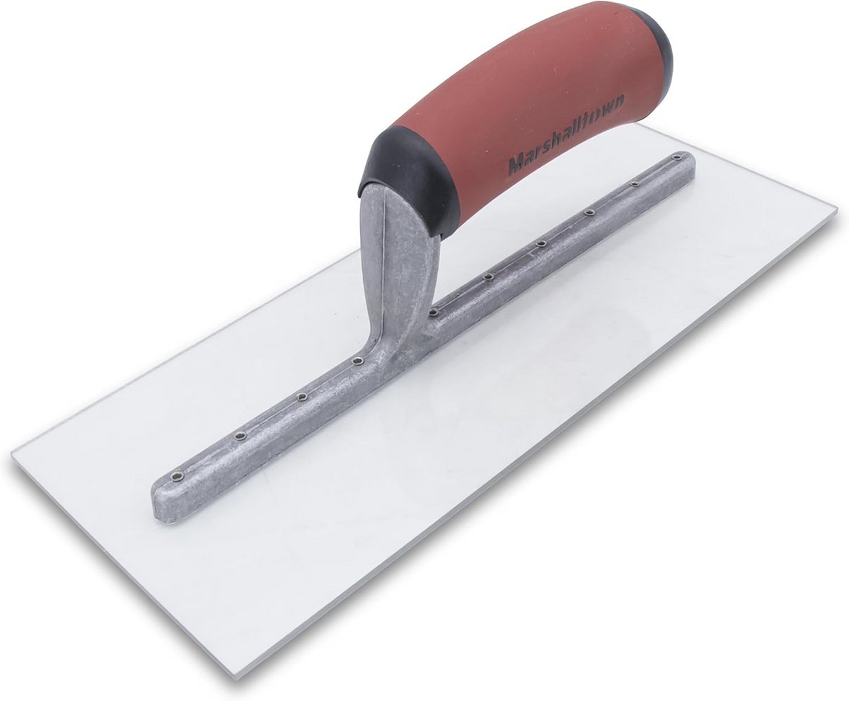 Vlakspaan met DuraSoft handvat en kunststof blad - 279x114 mm