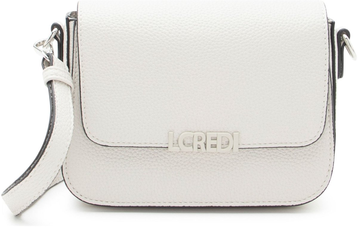 L.CREDI schoudertas Reike Crossbody Bag Light Gray crème