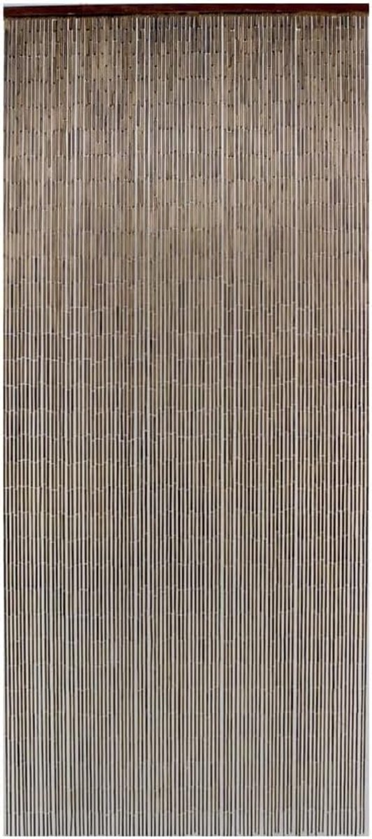 Deurbehang Bamboe 90 x 200 cm in Mahonie Kleur