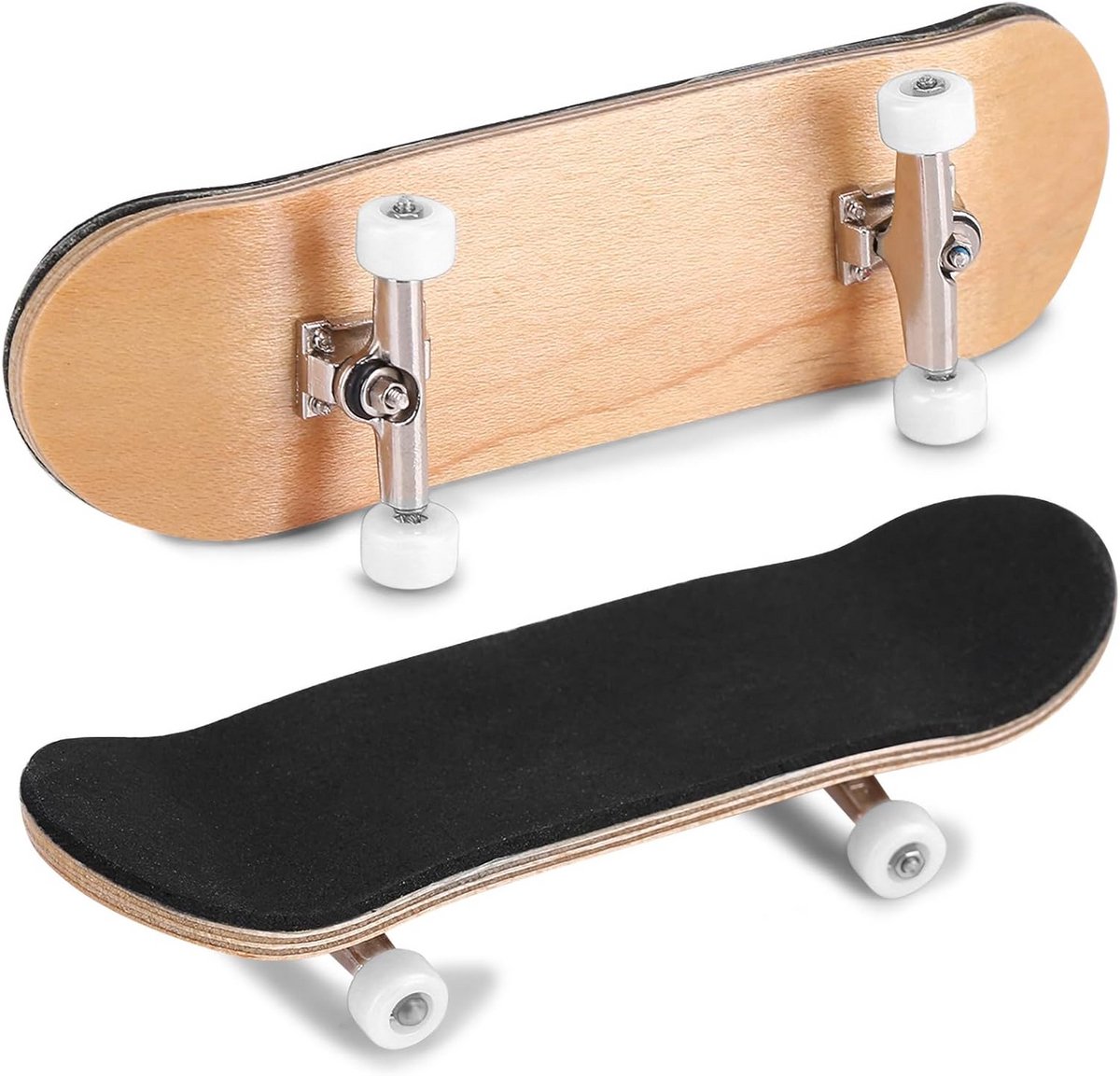 Houten Vingerboard Set met Onderdelen en Opbergdoos