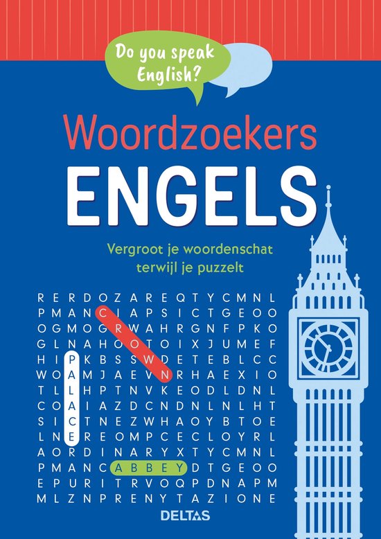 Woordzoekers Engels - cover