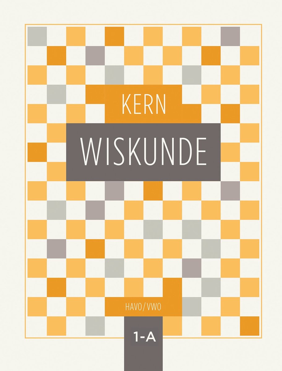 Omslag van KERN Wiskunde leerboek havo/vwo 1 deel A