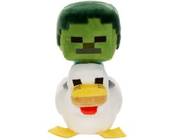 Mattel Minecraft Deluxe Knuffel Figure Chicken Jockey 20 cm Knuffeles
