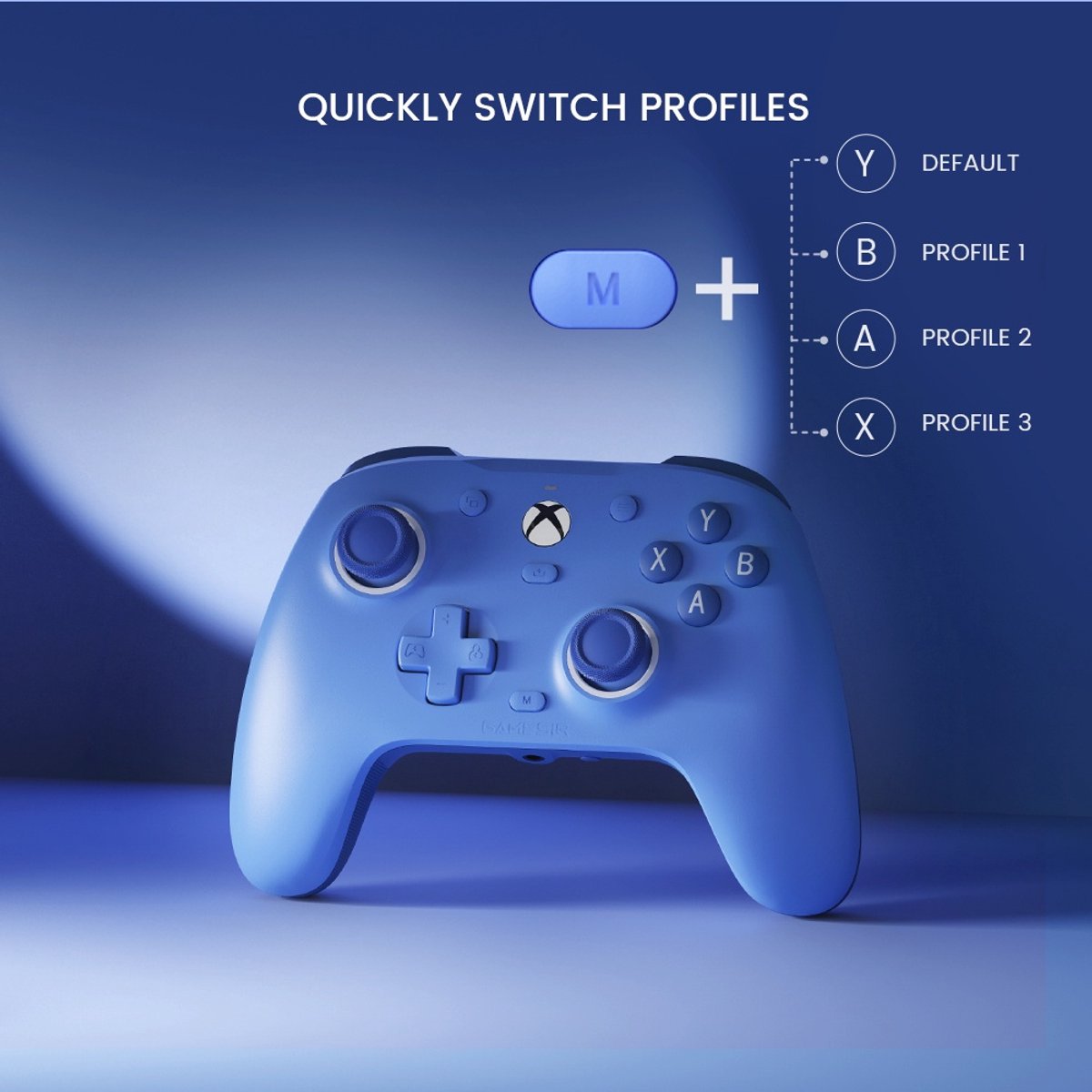 Gamesir G7 SE - Bedrade Controller - Hall Effect Sticks - Xbox Series X/S, Xbox One en PC - Blauw – foto 3