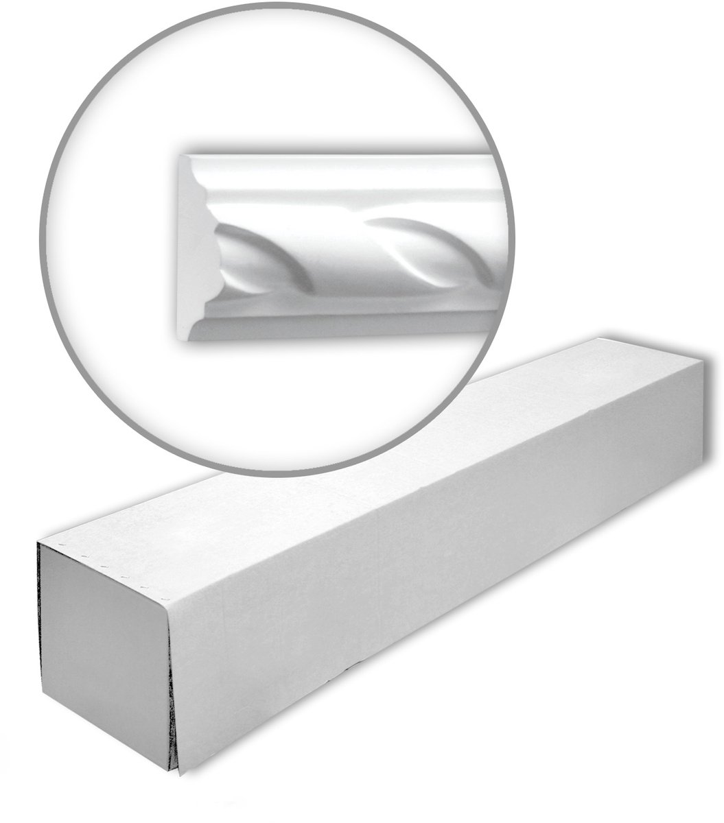 Profhome 151312 1 doos 42 stukken Wandlijst 84 m