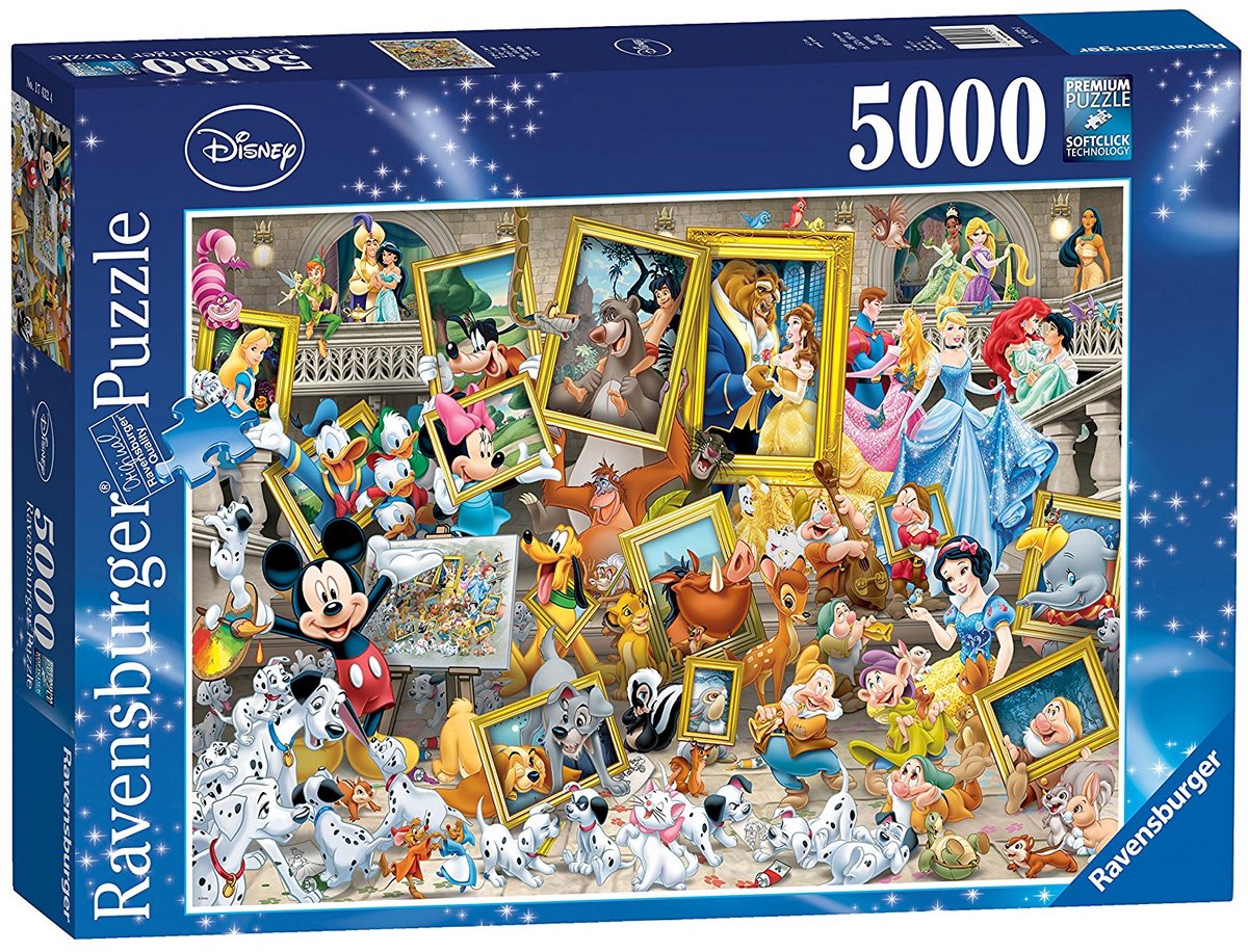 Ravensburger puzzel Disney Mickey Mouse. Artistic Mickey - Legpuzzel - 5000 stukjes — afbeelding 5