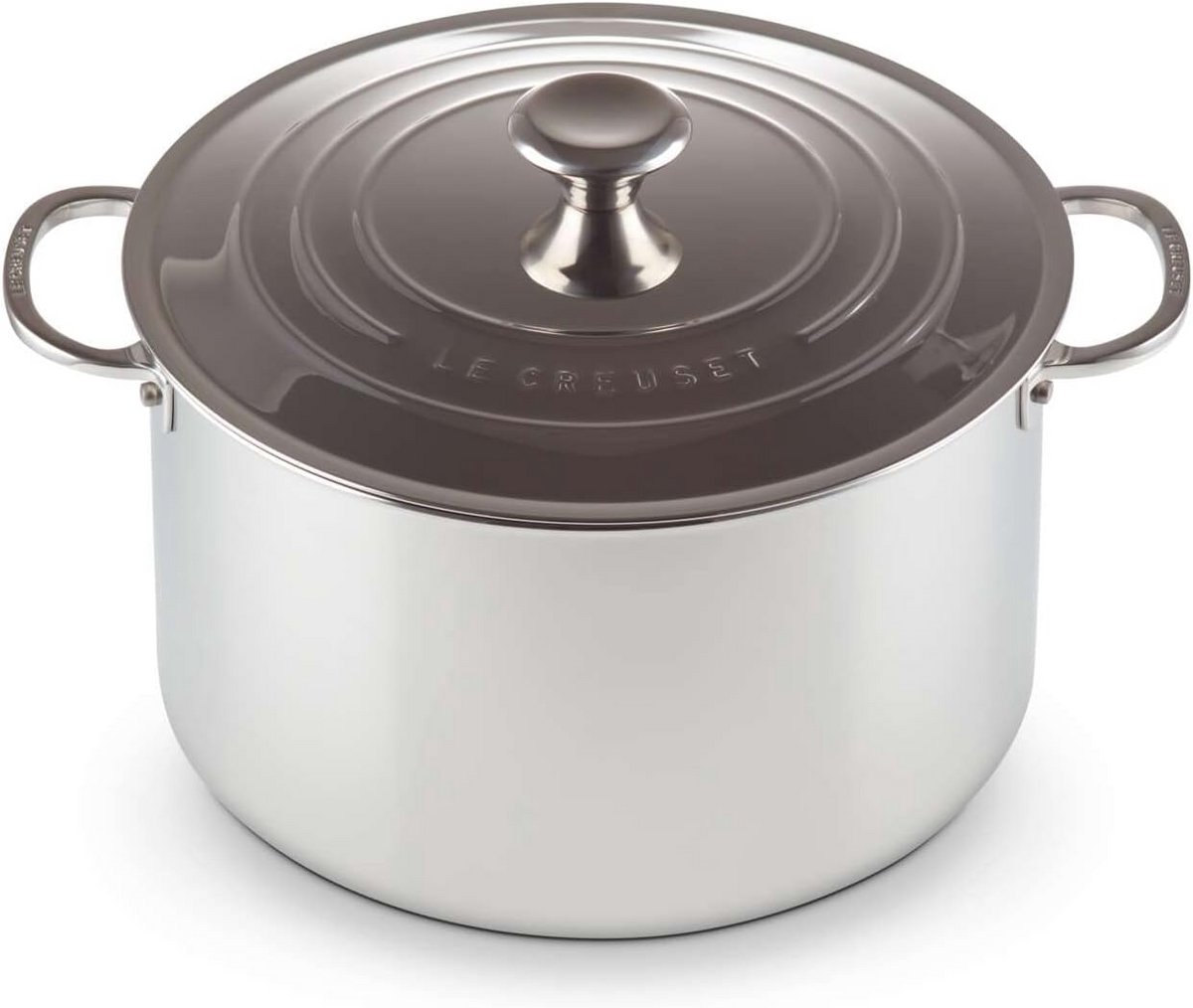 Hoogwaardige RVS Kookpan 28 cm voor Alle Warmtebronnen en Oven