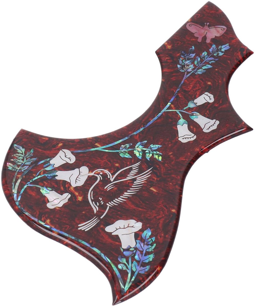 Gitaarpickguard - Hummingbird Patroon - 2mm Dikte Zelfklevend