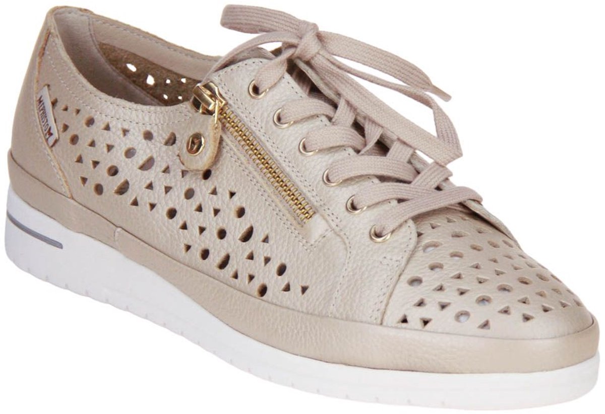 Mephisto June Perf Sneaker Beige