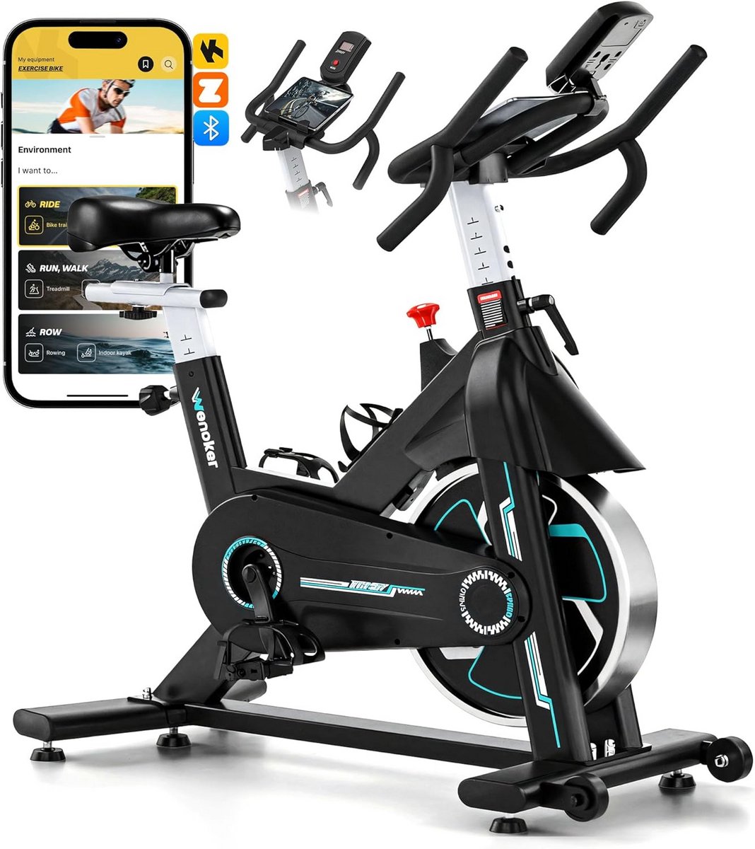 Spinningfiets - Hometrainer - Fitbike - Workout