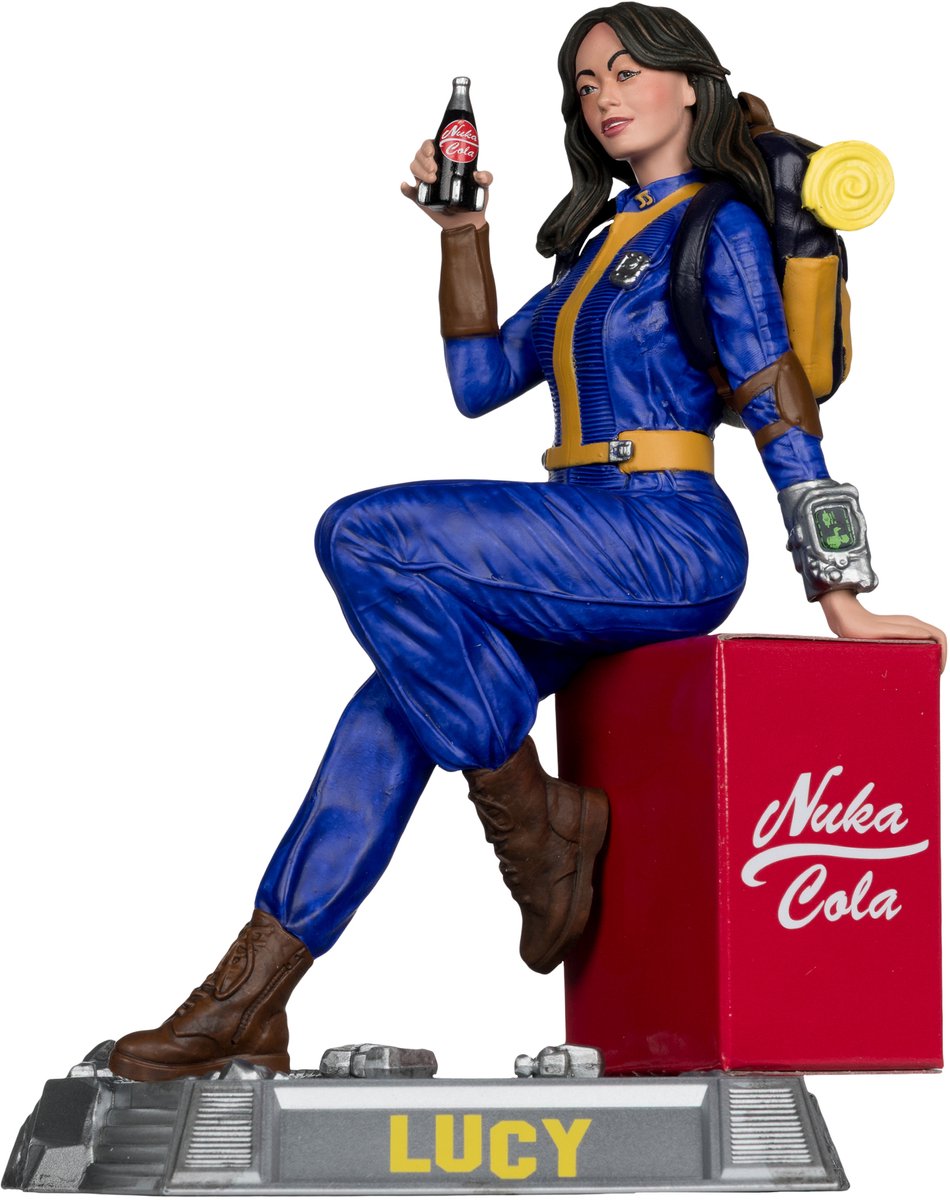 McFarlane Toys Fallout Movie Maniacs Lucy (Season 2) Statue 15cm