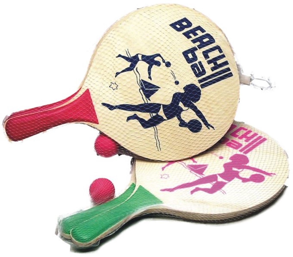 Beachball Set Natural | zwart