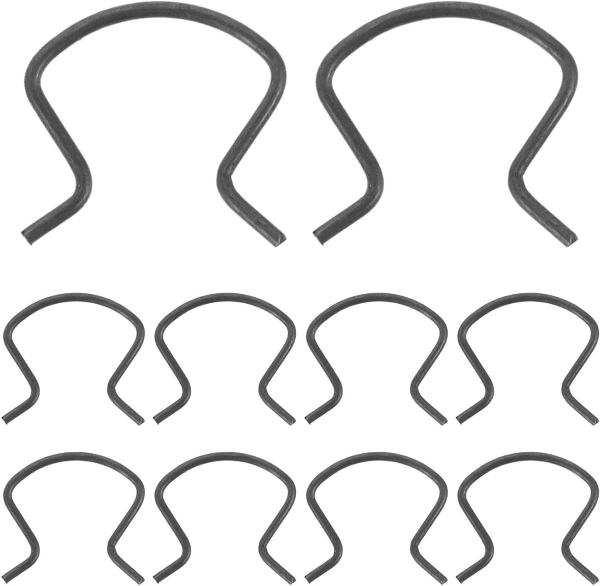 Metalen Auto Raamgrepen Clips - Universele Bevestigingsclips voor Raamkruk Vervangen - Set van 10 Clips