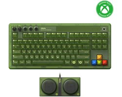 8Bitdo Mechanical Keyboard - Xbox Edition toetsenbord Gamen USB + RF Wireless + Bluetooth QWERTY Engels Groen