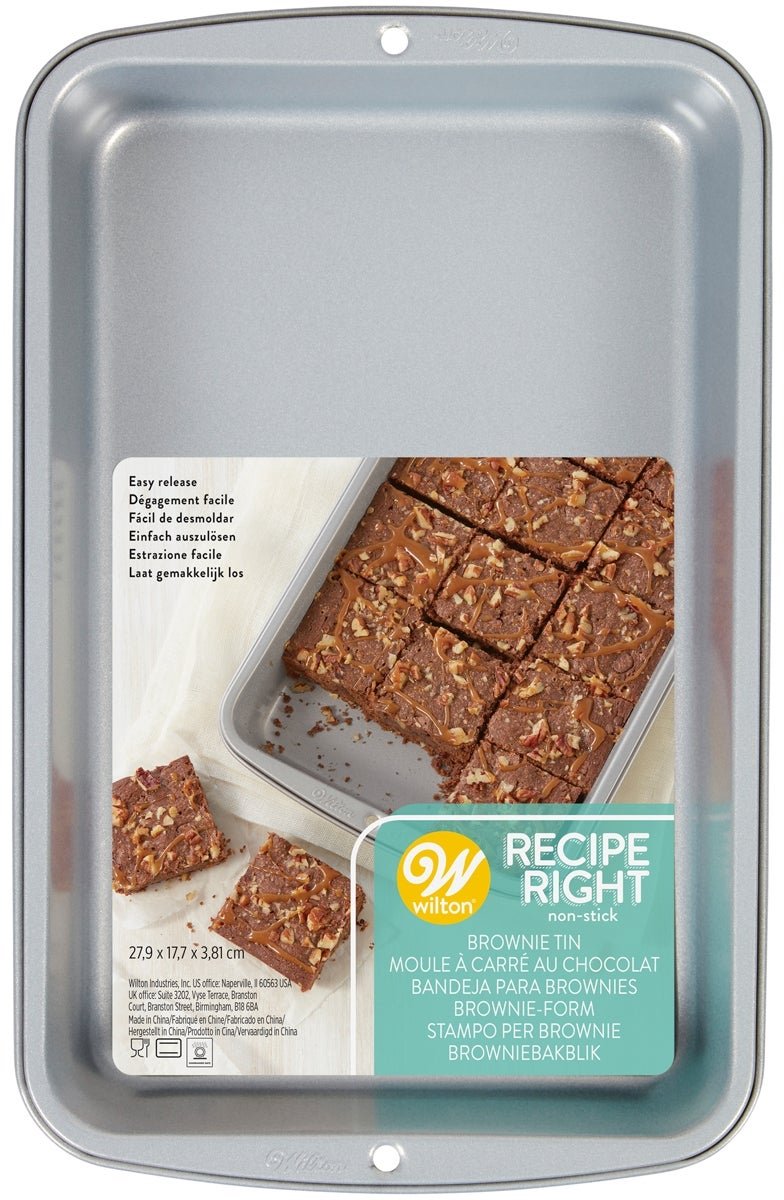 Wilton Recipe Right® Biscuit/Brownie Pan 27,5 x 17,5cm