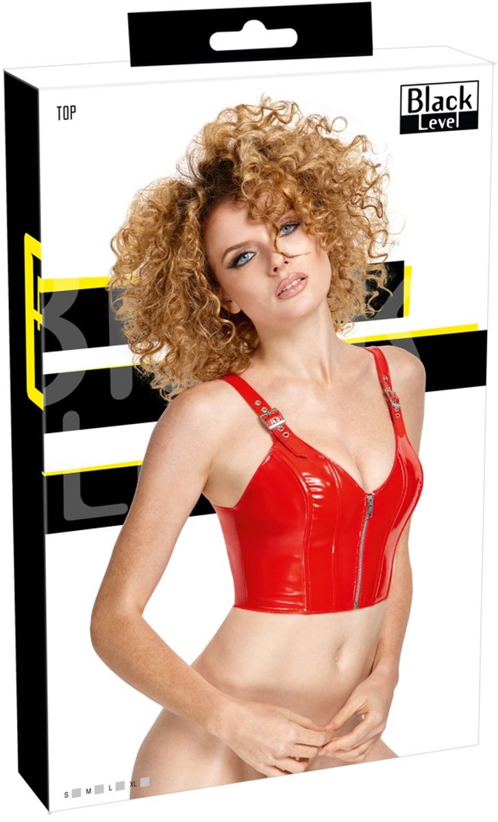 Vinyl TOP ZIP Rood L