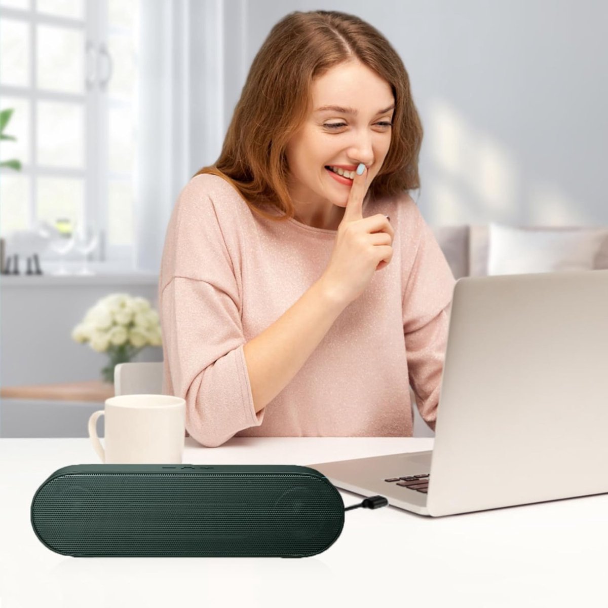 Soundbar PC Plug & Play 8W Speaker voor Computer - afbeelding 3
