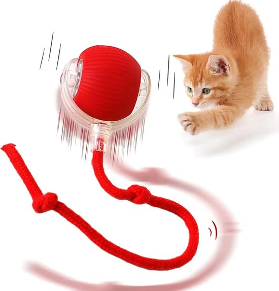 Mozeat Katten Speelgoedballen – 20 Stuks, 4 Cm, Zachte Pluche Pompons, Kleurrijk, Interactief Cadeau Voor Katten En Kittens, Binnen