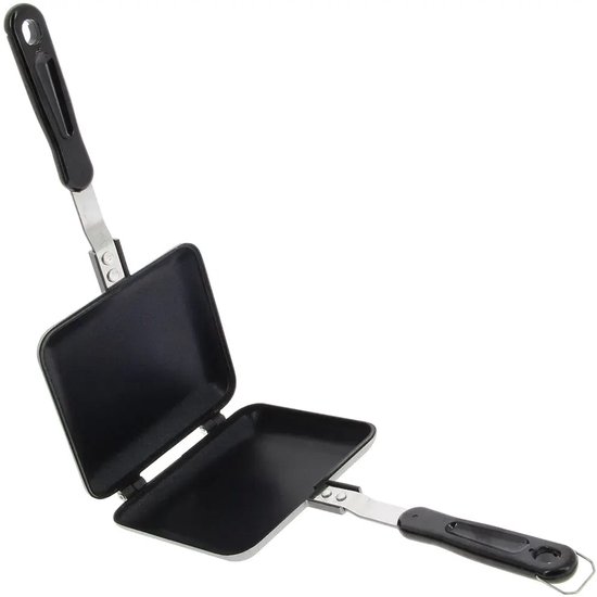 NGT Bankside Sandwich Toaster - Gun Metal (Small) - Camping bestek van NGT — afbeelding 4