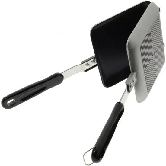 NGT Bankside Sandwich Toaster - Gun Metal (Small) - Camping bestek van NGT — afbeelding 5