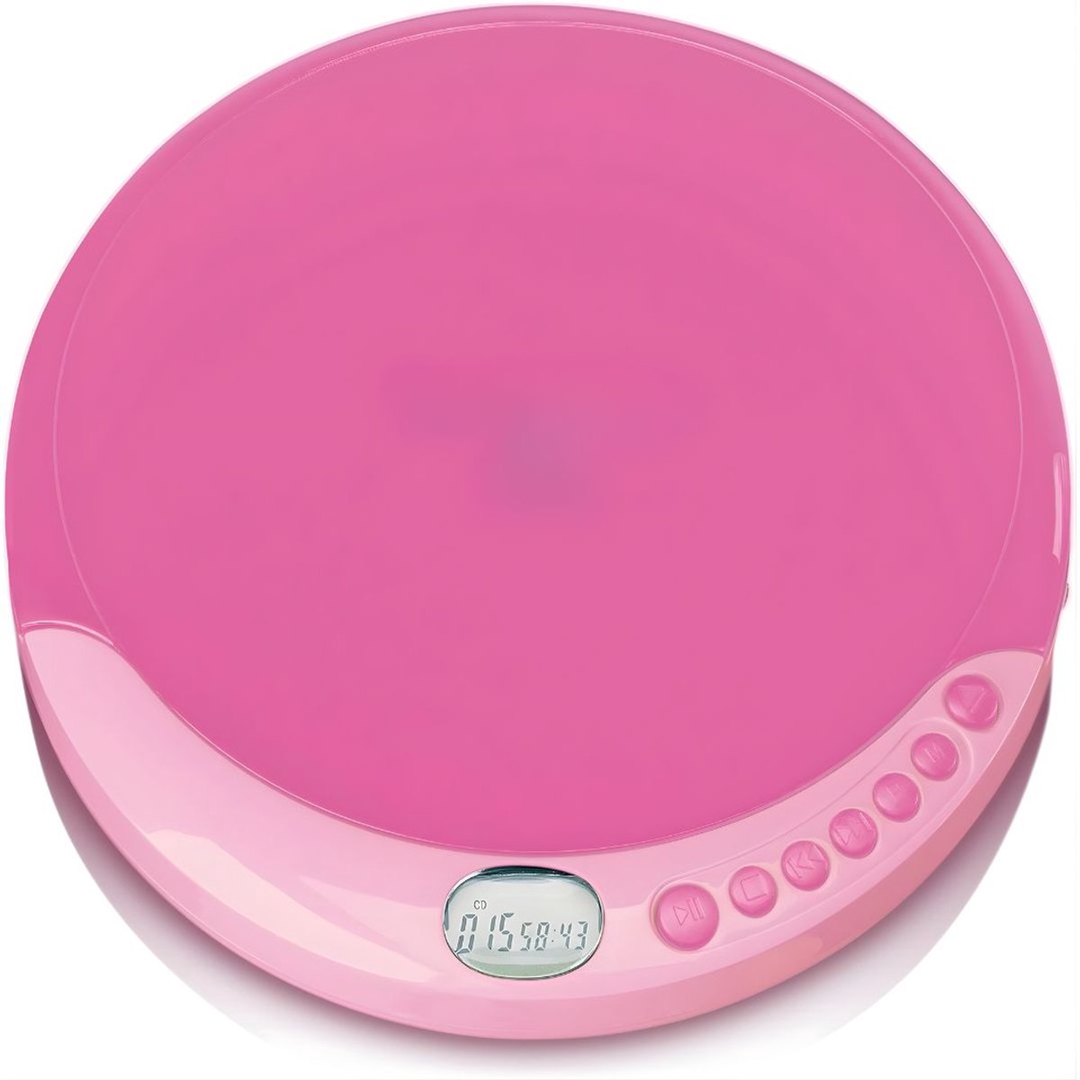 DnA® CD Speler - Draagbare CD Speler - Portable CD Speler - Roze - 15cm x 14cm x 2cm