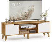 VASAGLE - TV Meubel - TV-meubel Lowboard - Verstelbare Plank - Geschikt voor TV tot 147 cm - Voor Woonkamer