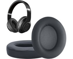 kwmobile 2x oorkussens geschikt voor Beats Studio 2 / 3 Wireless - Earpads voor koptelefoon in steengrijs
