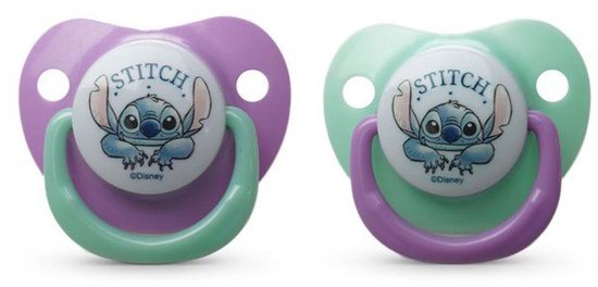 THERMOBABY - Lilo en Stitch - Fopspeen set - 6 mnd+ - siliconen van Thermobaby — afbeelding 4