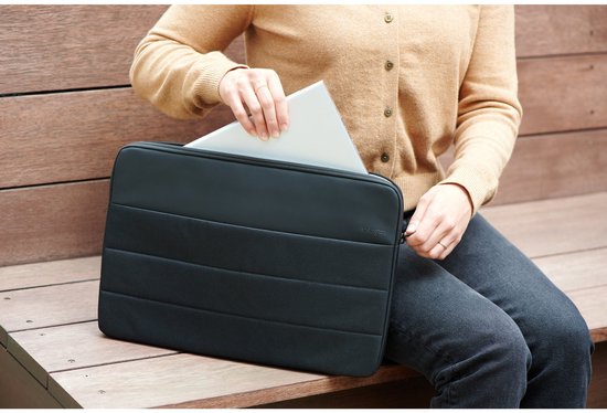 Kensington EQ 12" Laptop Sleeve - Housse pour ordinateur portable - Zwart