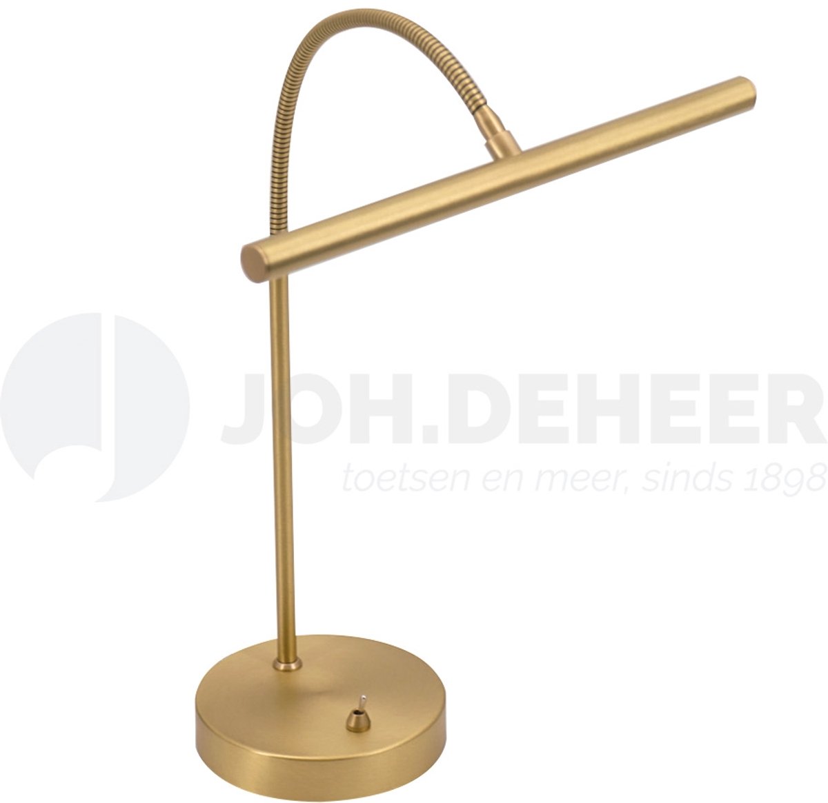 Ludio PL60MM Pianolamp - Messing Mat