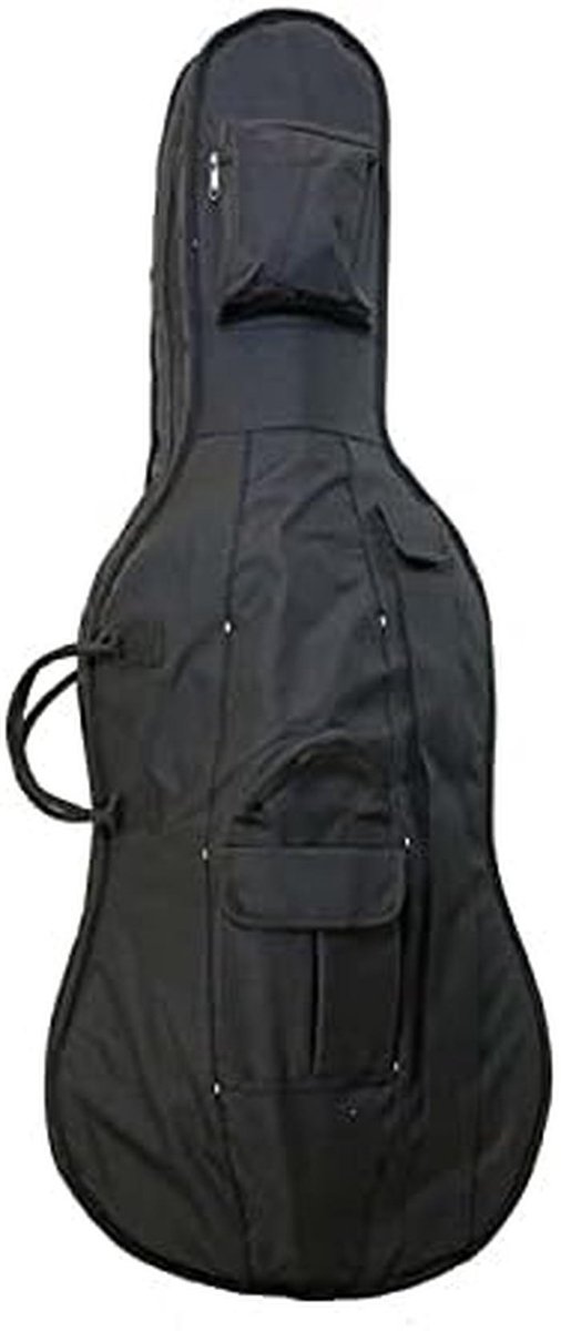 Cello Tas - Gewatteerde Hoes - Muziek Transport - 12mm Vulling - 3/4 Grootte