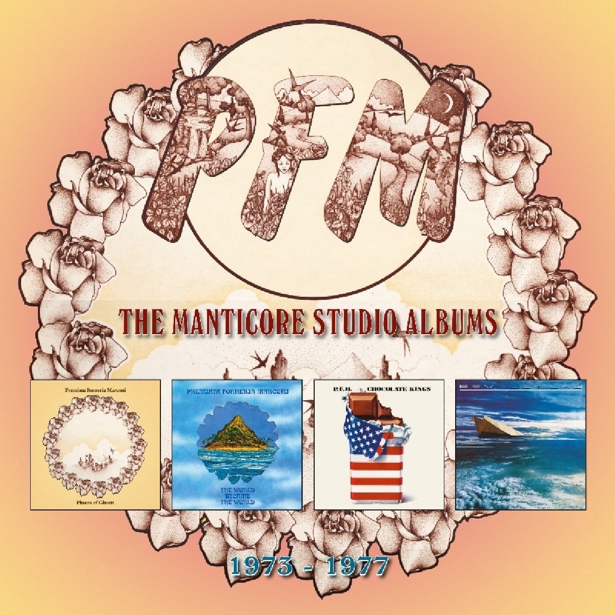 Manticore Studio Albums 1973-1977