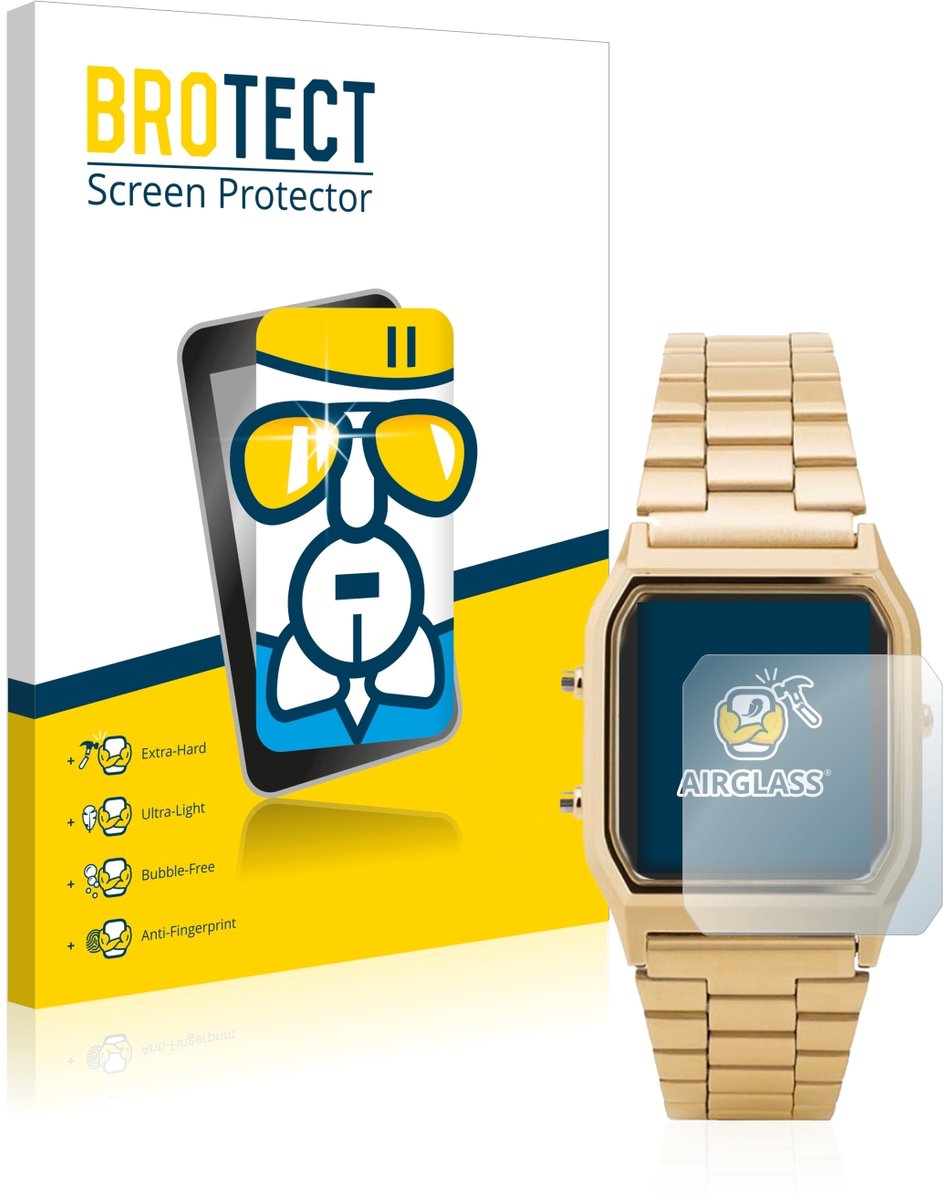 Screenprotector voor Casio AQ-230GA Beschermglas transparant