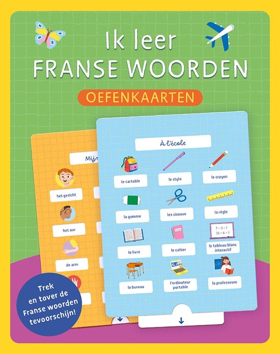 Ik leer franse woorden - oefenkaarten - cover