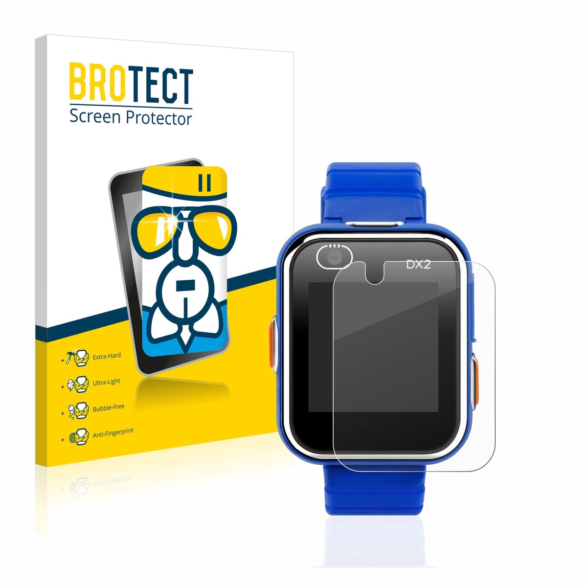Screenprotector voor Vtech Kidizoom Smart Watch DX2 Beschermglas transparant