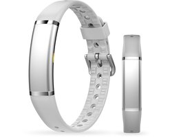 Activity Tracker - Waterdicht IP68 - Meet Hartslag, SpO₂ en Slaap - Stappenteller - Geanodiseerd Aluminium - BREND-App - Grijs - BREND BR-2249