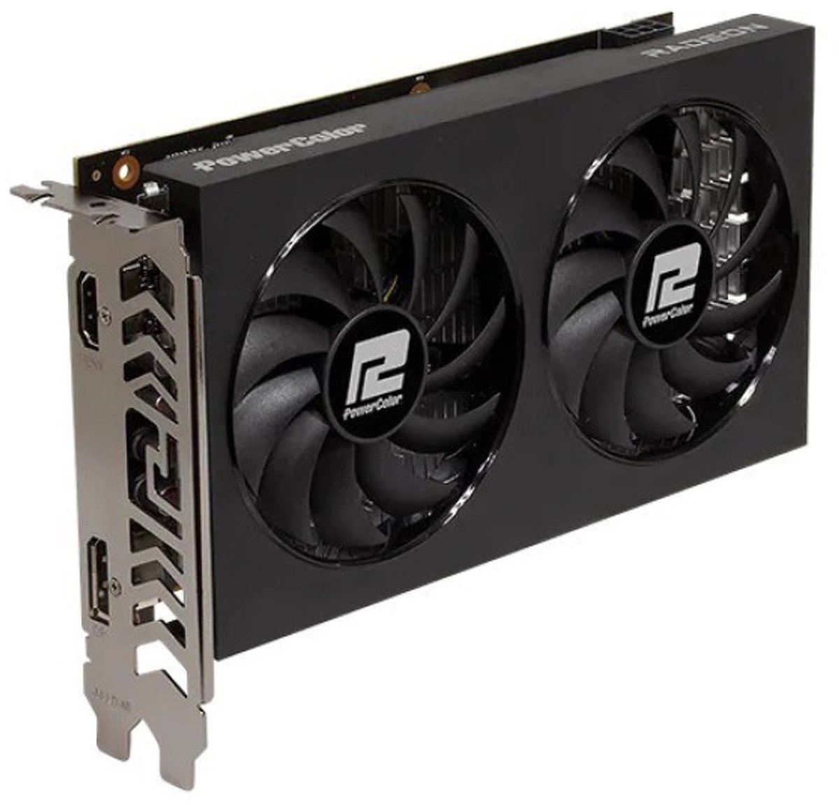Radeon RX 6500 XT 4GB GDDR6 Grafische Kaart PowerColor Fighter Dual Fan Koeling PCIe 4.0 Full HD Gaming - Afbeelding 2