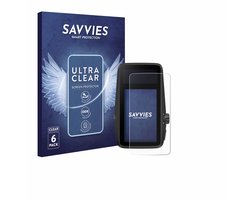 Savvies - Screenprotector voor Coros Dura - Folie Beschermfolie transparant 6 Stuks