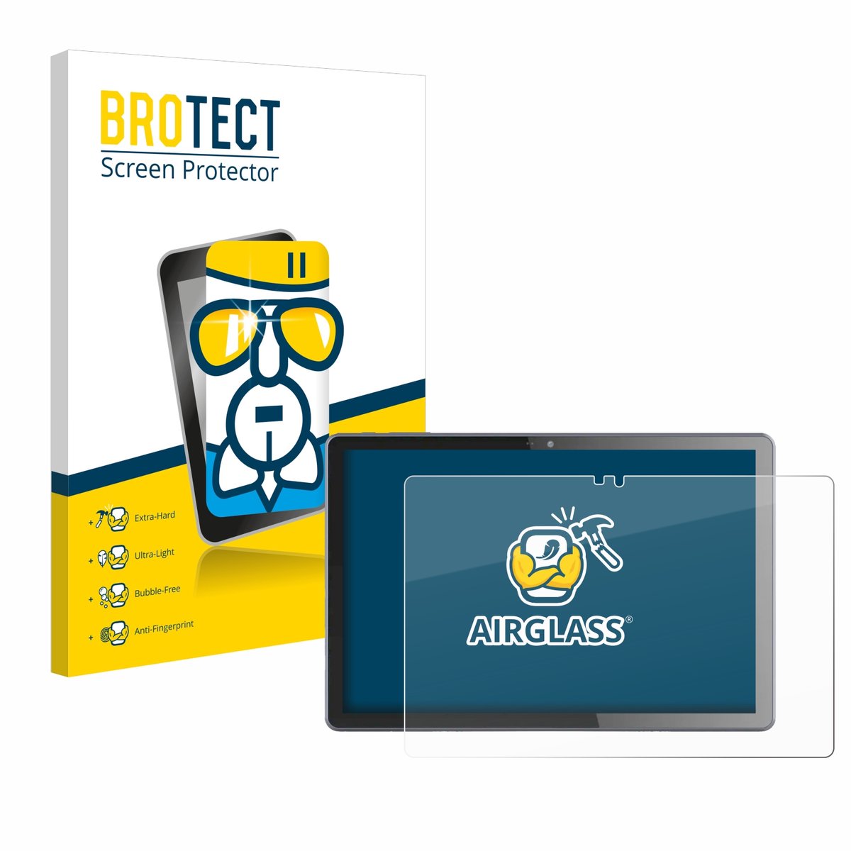 Screenprotector voor VALE V10E-LTE Beschermglas transparant
