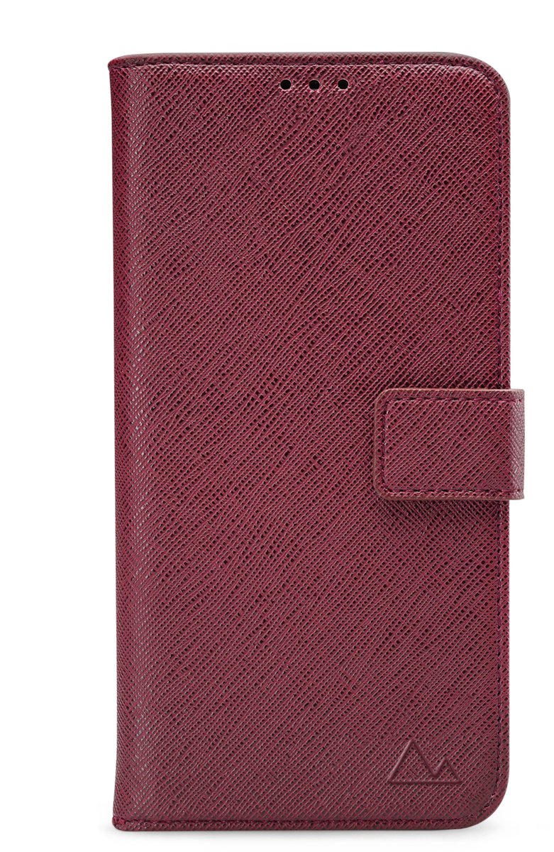 My Style Telefoonhoesje geschikt voor Samsung Galaxy S26 Ultra Hoesje | My Style Flex Wallet Bookcase Portemonnee | Pasjeshouder voor 3 Pasjes | Telefoonhoesje voor Pinpas / OV Kaart / Rijbewijs - Bordeaux | Rood