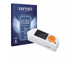 Savvies - Screenprotector voor Flipper Zero FZ.1 - Folie Beschermfolie transparant 6 Stuks