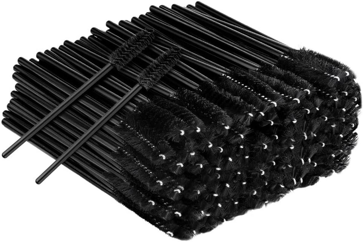 200 Stuks Wegwerp Mascara Borsteltjes voor Wimperextensions en Cosmetica