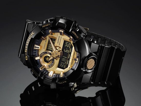 Casio G-Shock Mens Analogue-Digital Watch GA-710GB-1AER